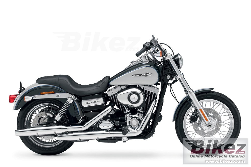 Big Harley-Davidson fxdc dyna super glide custom picture and wallpaper from Bikez.com